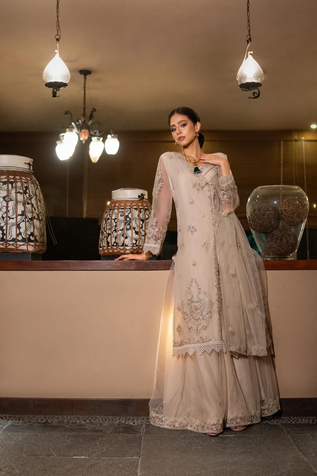 Floral Beige (Kahani X Rana Noman)