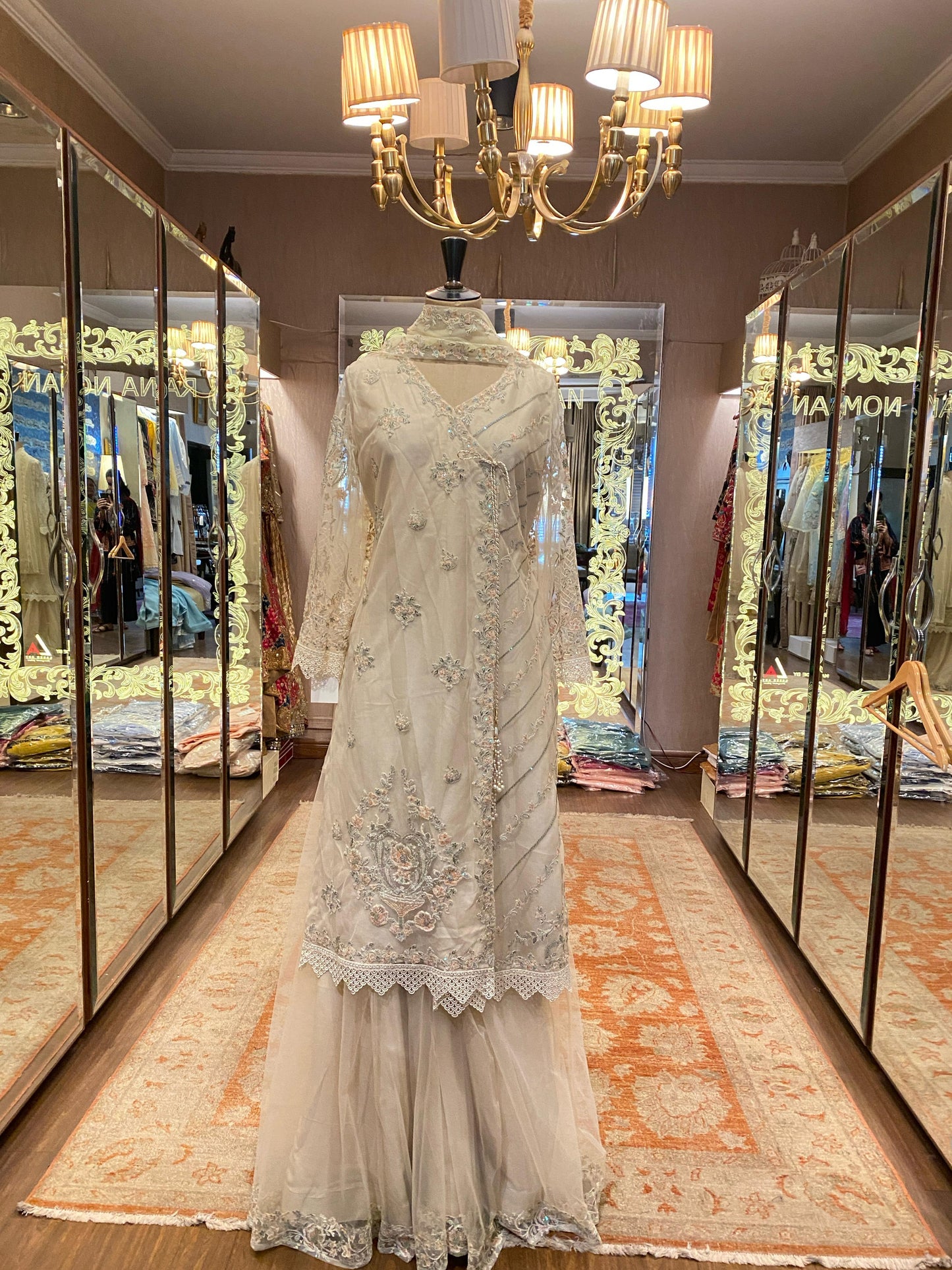 Floral Beige (Kahani X Rana Noman)